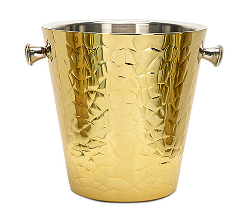 Luxury Croco Gold Wine & Champagne Chiller Bucket