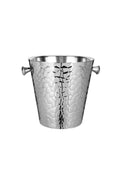 Premium stainless steel double wall wine & champagne chiller bucket with croco design and mirror finish. Perfect for home bars, hotels, parties & luxury barware setups in India.