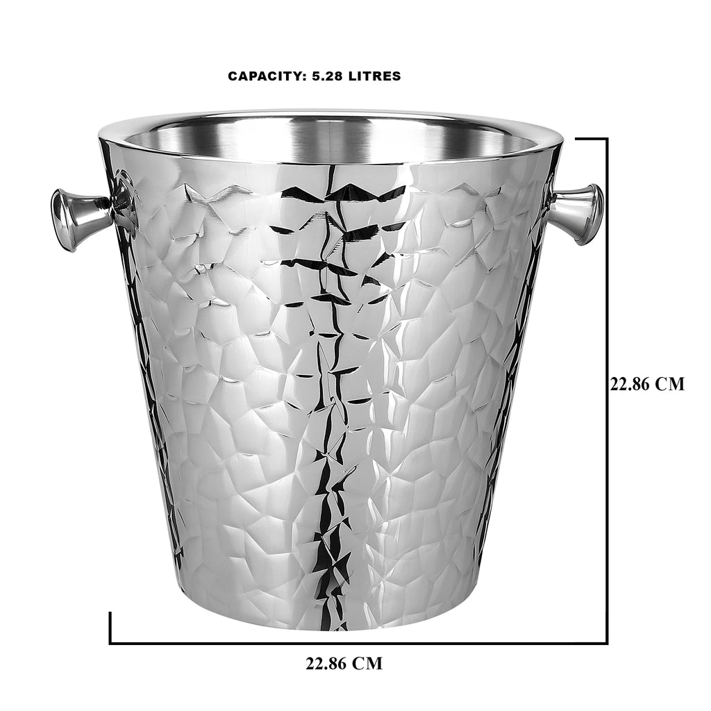 Wine And Champagne Buckets - Stainless Steel Metal ...